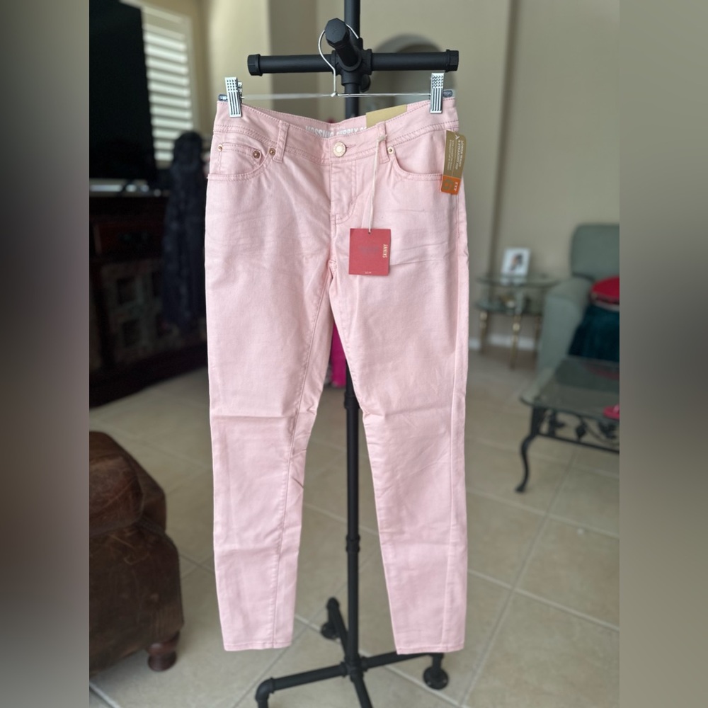 Pink jeans